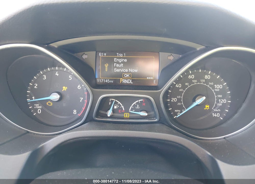 2016 FORD FOCUS SE VIN: 1FADP3K21GL349938