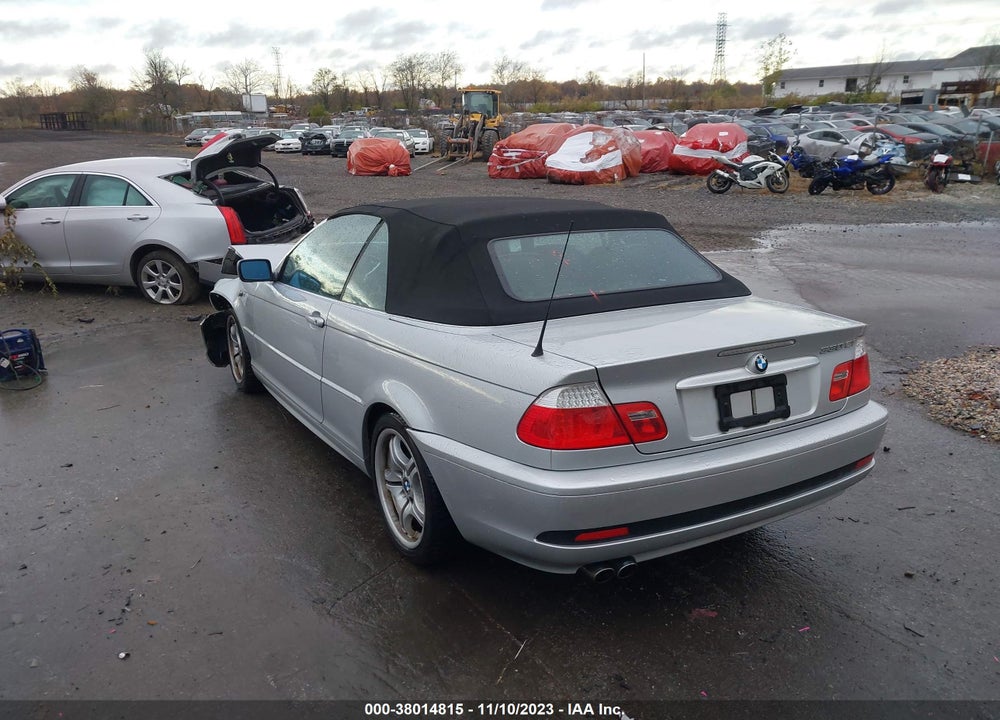 2006 BMW 330CI VIN: WBABW53466PZ42795