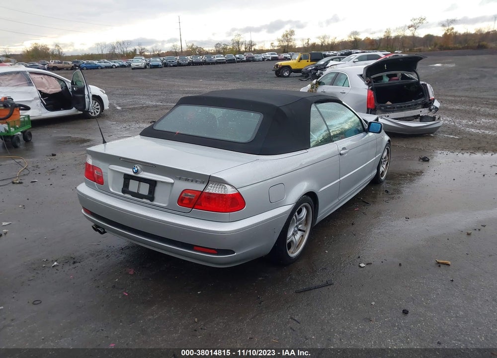 2006 BMW 330CI VIN: WBABW53466PZ42795