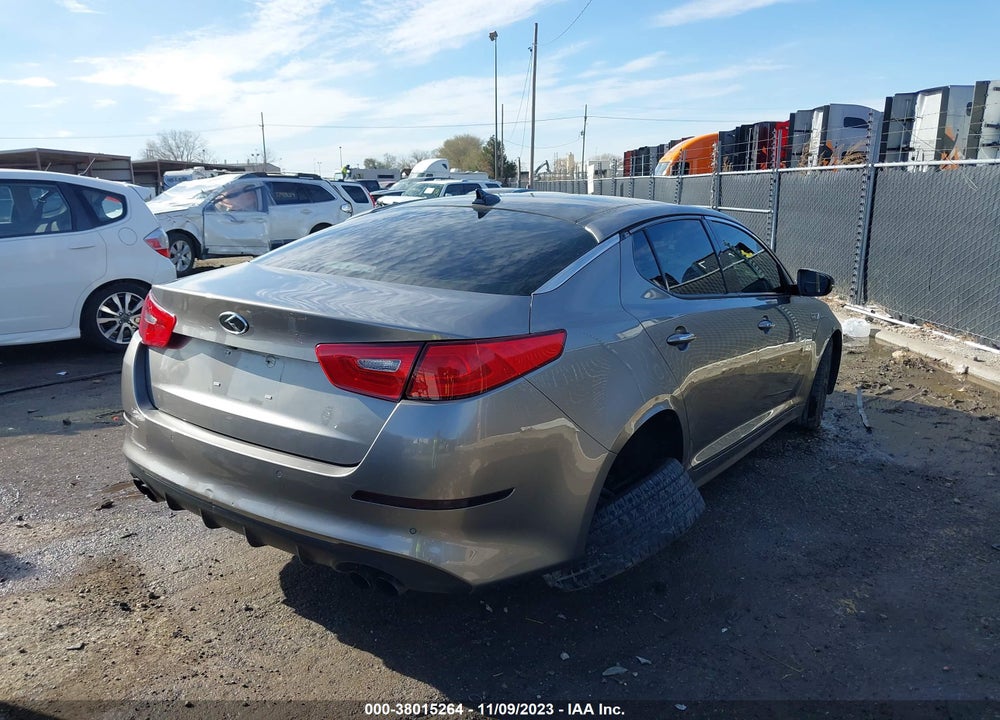 2015 KIA OPTIMA SX TURBO VIN: 5XXGR4A60FG482085