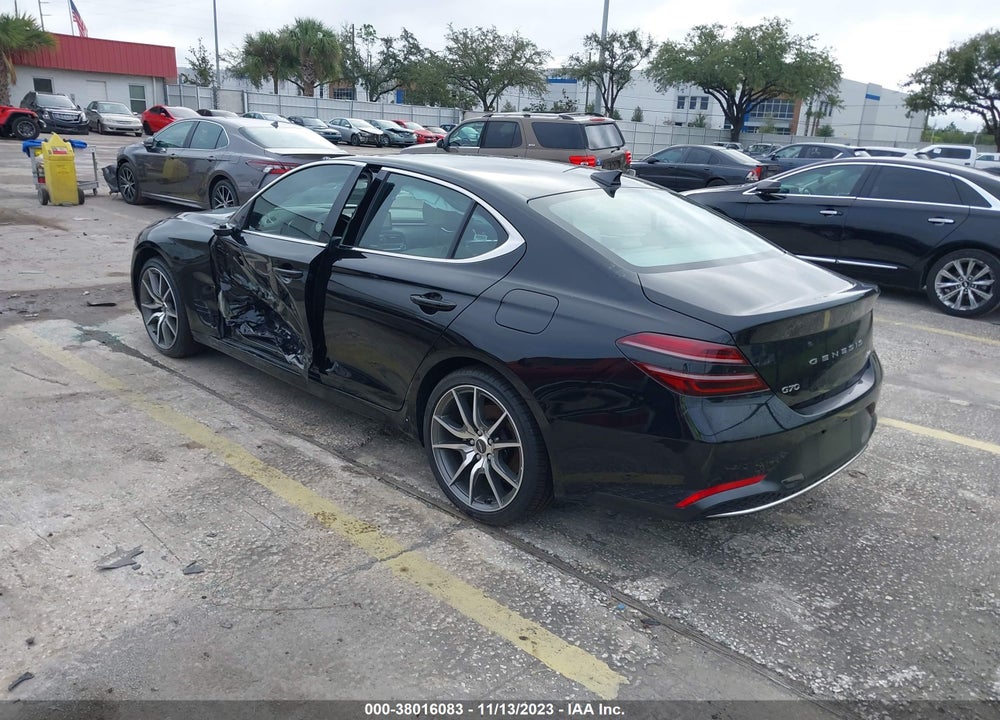2023 GENESIS G70 2.0T AWD VIN: KMTG34TA9PU127027