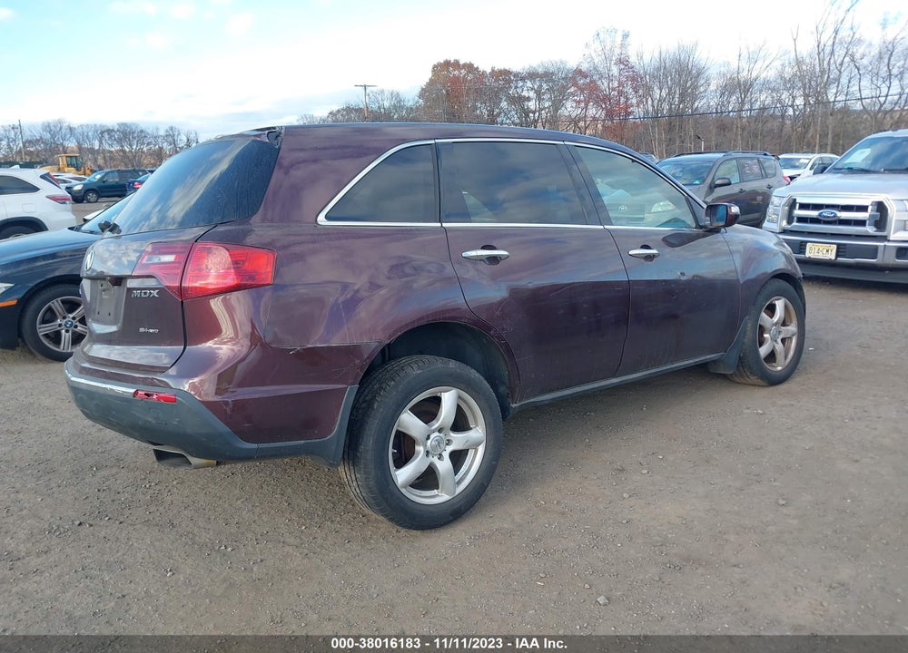 2011 ACURA MDX TECHNOLOGY PACKAGE VIN: 2HNYD2H4XBH523982