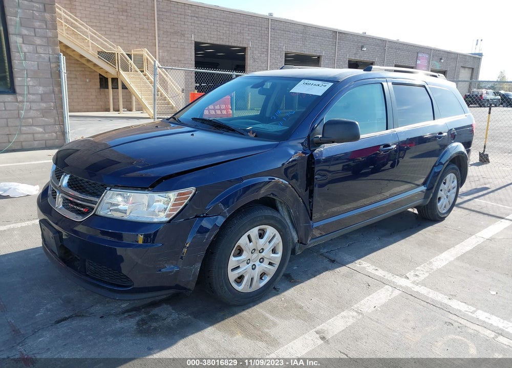 2018 DODGE JOURNEY SE VIN: 3C4PDCAB8JT195967