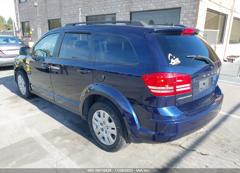 2018 DODGE JOURNEY SE VIN: 3C4PDCAB8JT195967