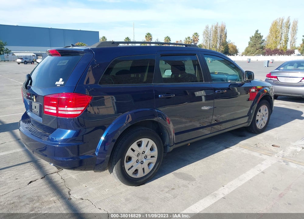 2018 DODGE JOURNEY SE VIN: 3C4PDCAB8JT195967