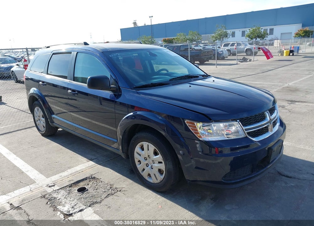 2018 DODGE JOURNEY SE VIN: 3C4PDCAB8JT195967