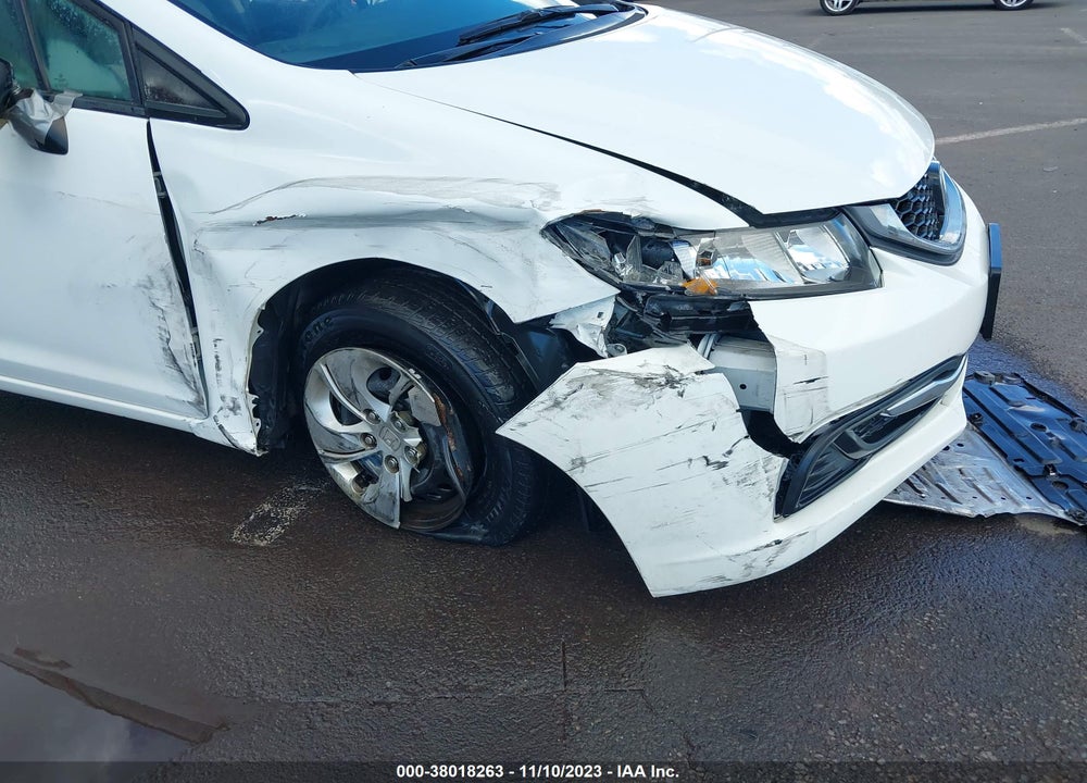 2014 HONDA CIVIC LX VIN: 19XFB2F53EE065555