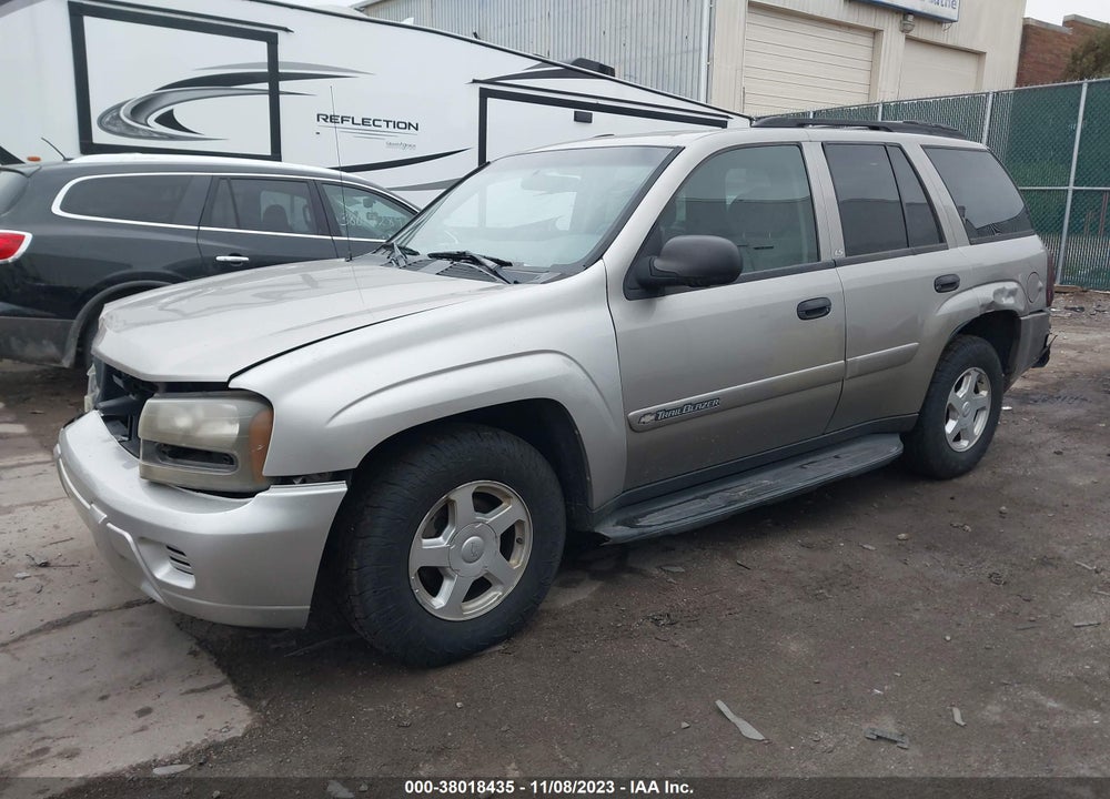 2002 CHEVROLET TRAILBLAZER LS VIN: 1GNDT13SX22344428
