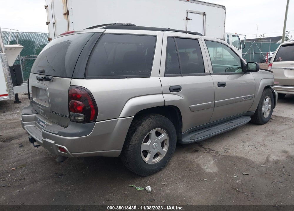 2002 CHEVROLET TRAILBLAZER LS VIN: 1GNDT13SX22344428