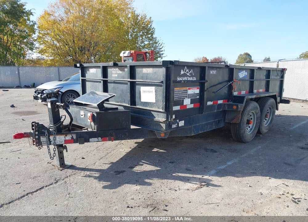 2018 SNAKE RIVER TRAILER DMP 714-K26 VIN: 5PTBD1426J1029845