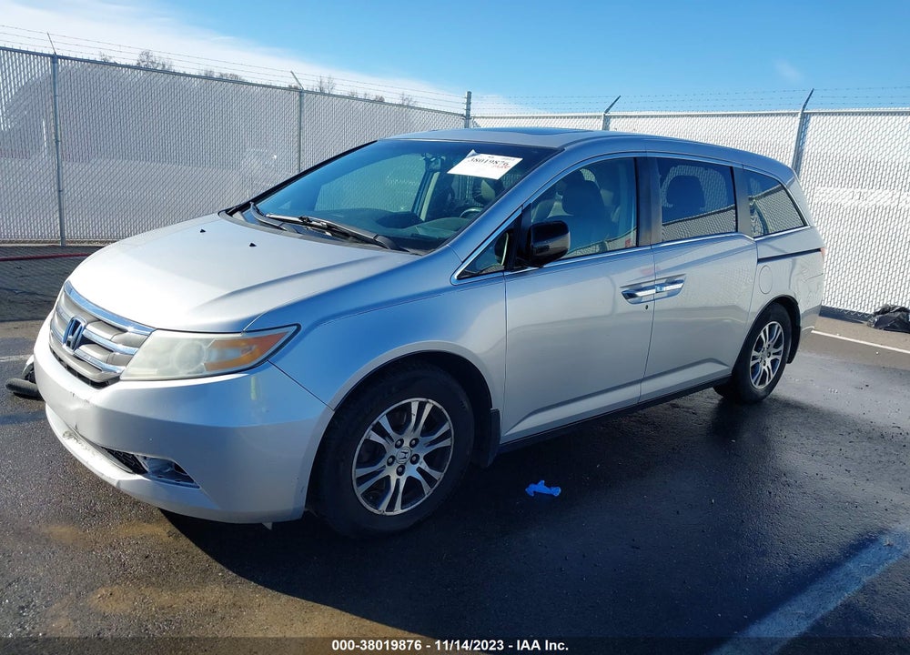 2012 HONDA ODYSSEY EX-L VIN: 5FNRL5H65CB052976