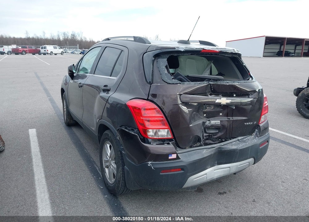2016 CHEVROLET TRAX LT VIN: KL7CJLSB0GB607375