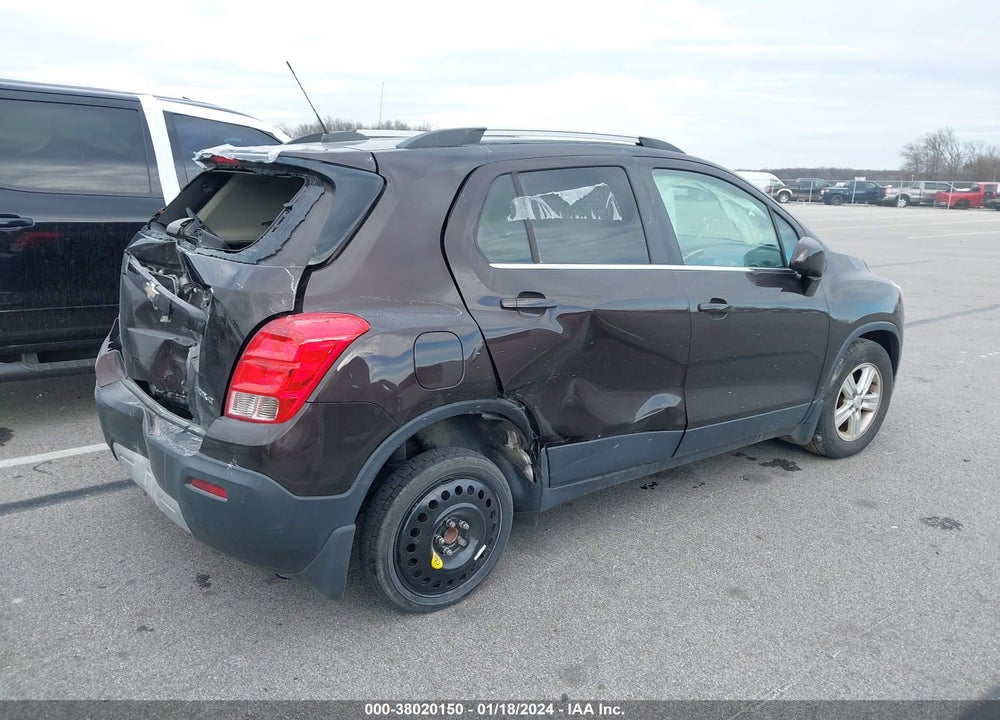 2016 CHEVROLET TRAX LT VIN: KL7CJLSB0GB607375