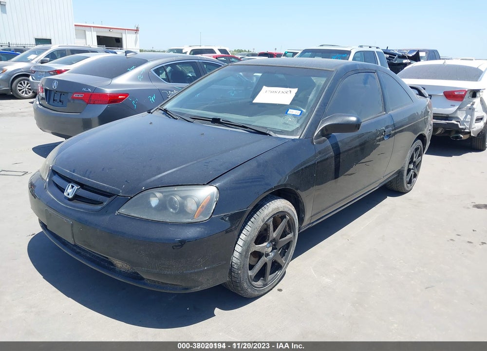 2001 HONDA CIVIC LX VIN: 1HGEM22541L097431