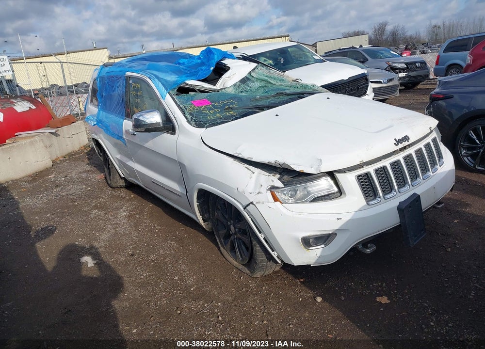 2014 JEEP GRAND CHEROKEE OVERLAND VIN: 1C4RJFCT4EC536176
