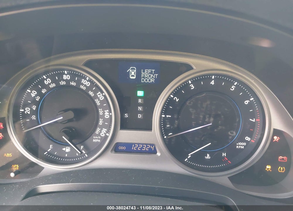 2008 LEXUS IS 350 VIN: JTHBE262085021362