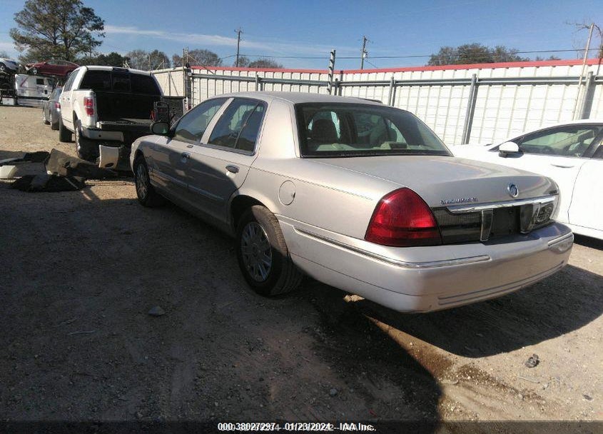 2006 MERCURY GRAND MARQUIS GS VIN: 2MEFM74V66X632376