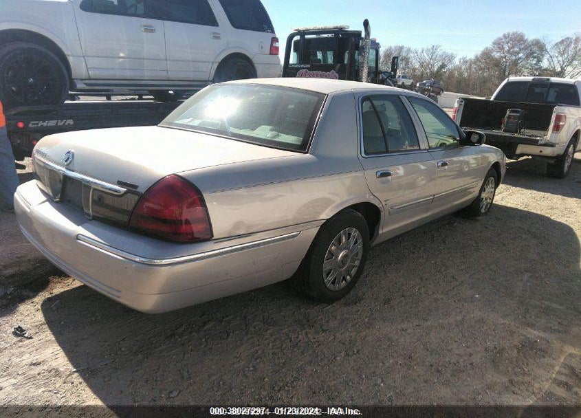 2006 MERCURY GRAND MARQUIS GS VIN: 2MEFM74V66X632376