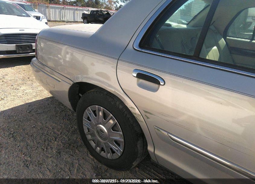 2006 MERCURY GRAND MARQUIS GS VIN: 2MEFM74V66X632376