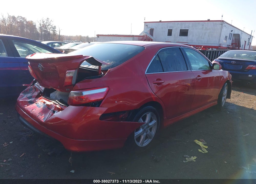 2007 TOYOTA CAMRY SE VIN: 4T1BE46KX7U151596