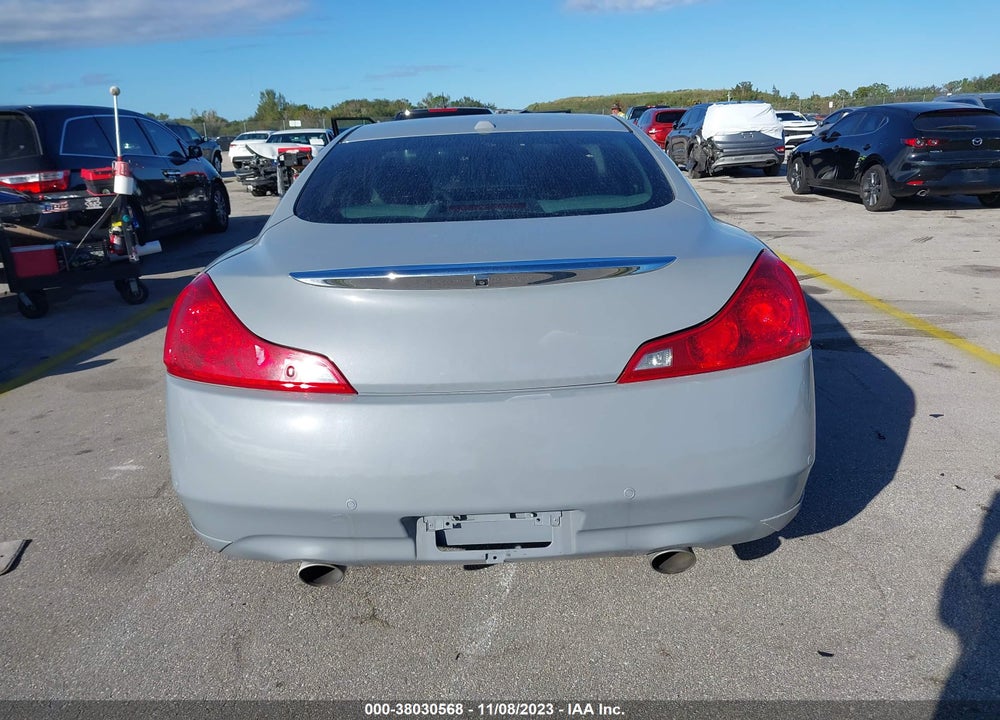 2010 INFINITI G37X VIN: JN1CV6EL2AM151665
