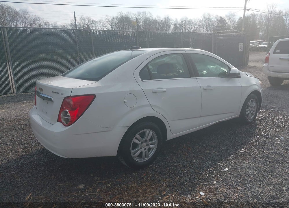 2016 CHEVROLET SONIC LT AUTO VIN: 1G1JC5SH4G4185919