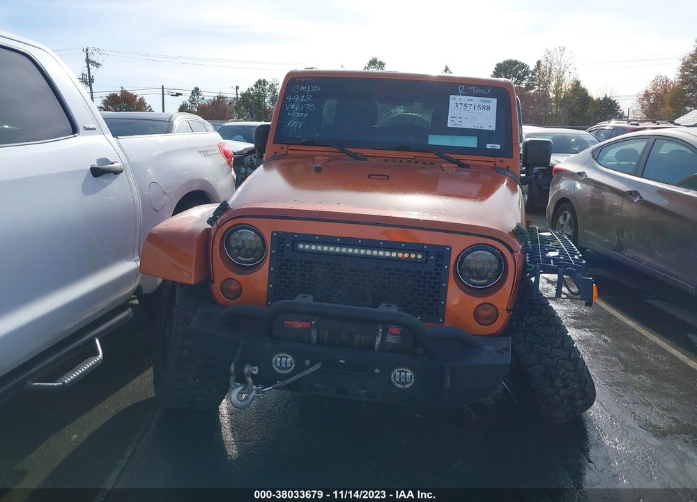 2011 JEEP WRANGLER UNLIMITED SAHARA VIN: 1J4BA5H11BL516170