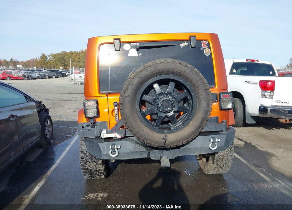 2011 JEEP WRANGLER UNLIMITED SAHARA VIN: 1J4BA5H11BL516170