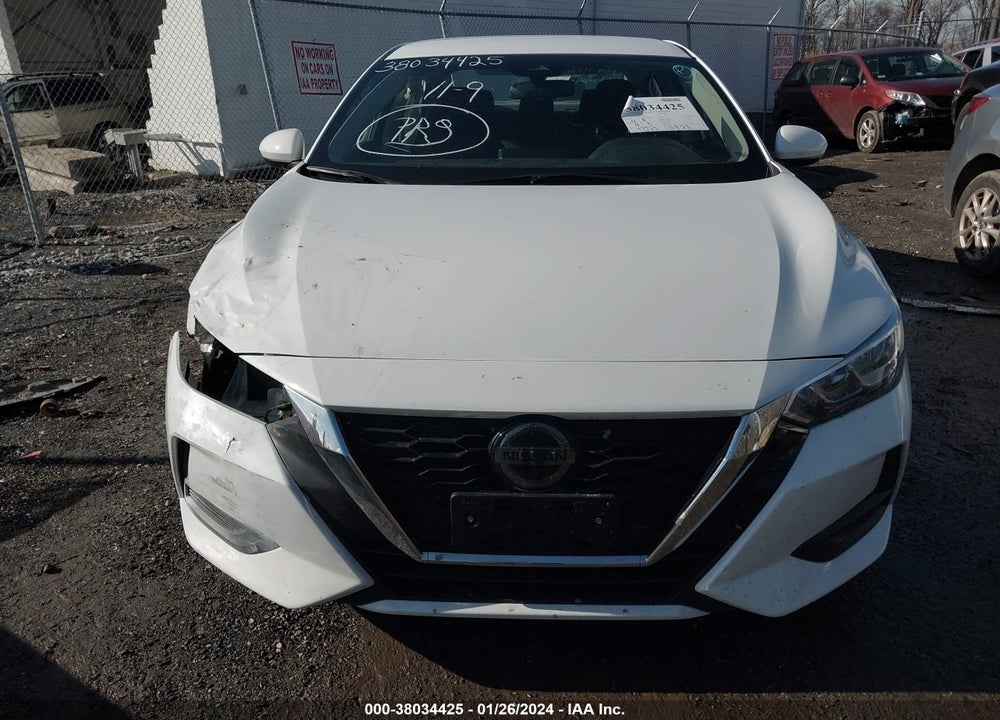 2021 NISSAN SENTRA S XTRONIC CVT VIN: 3N1AB8BV8MY258433