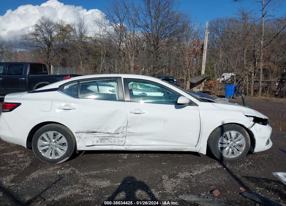 2021 NISSAN SENTRA S XTRONIC CVT VIN: 3N1AB8BV8MY258433