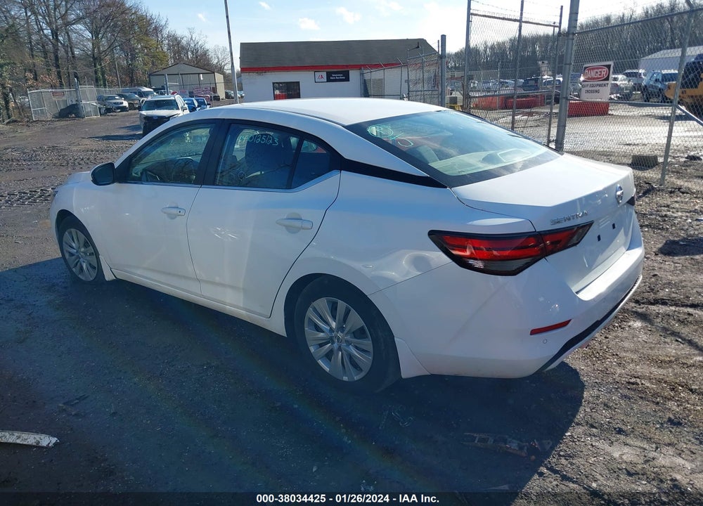 2021 NISSAN SENTRA S XTRONIC CVT VIN: 3N1AB8BV8MY258433