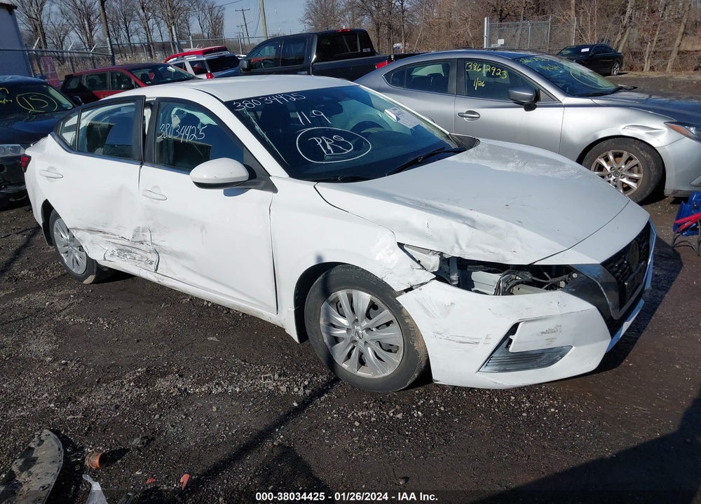 2021 NISSAN SENTRA S XTRONIC CVT VIN: 3N1AB8BV8MY258433