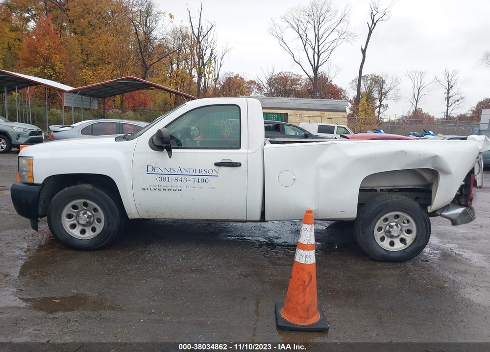 2011 CHEVROLET SILVERADO 1500 WORK TRUCK VIN: 1GCNCPEX4BZ343517