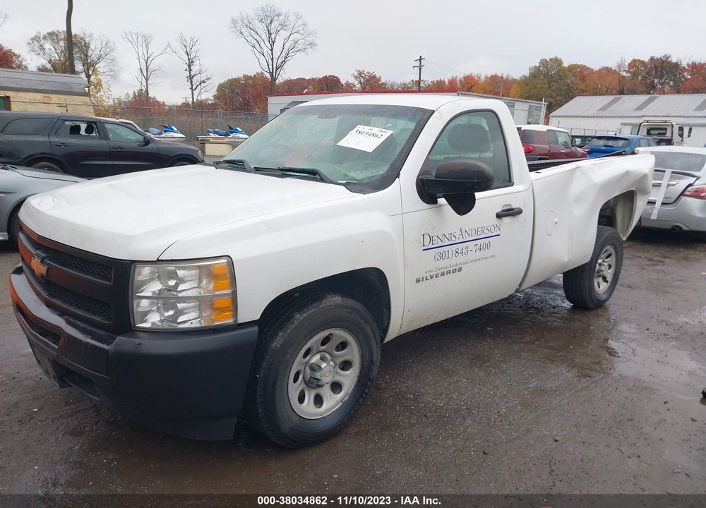 2011 CHEVROLET SILVERADO 1500 WORK TRUCK VIN: 1GCNCPEX4BZ343517
