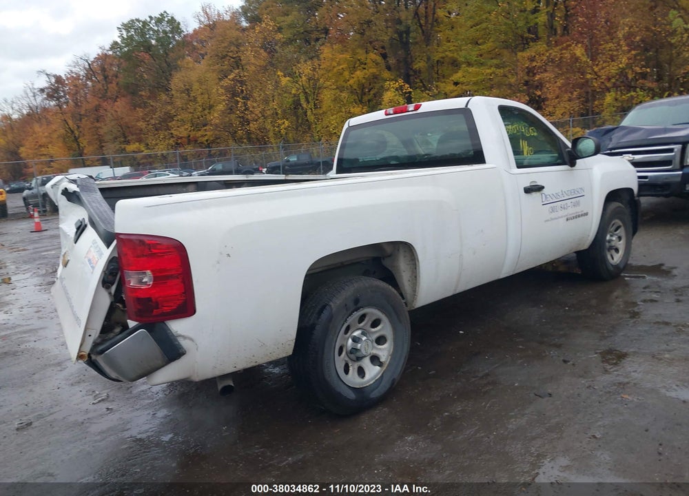 2011 CHEVROLET SILVERADO 1500 WORK TRUCK VIN: 1GCNCPEX4BZ343517