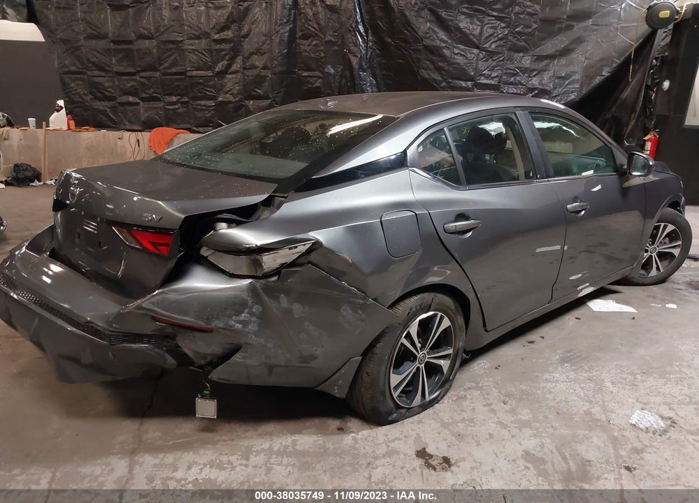 2021 NISSAN SENTRA VIN: 3N1AB8CV9MY285011