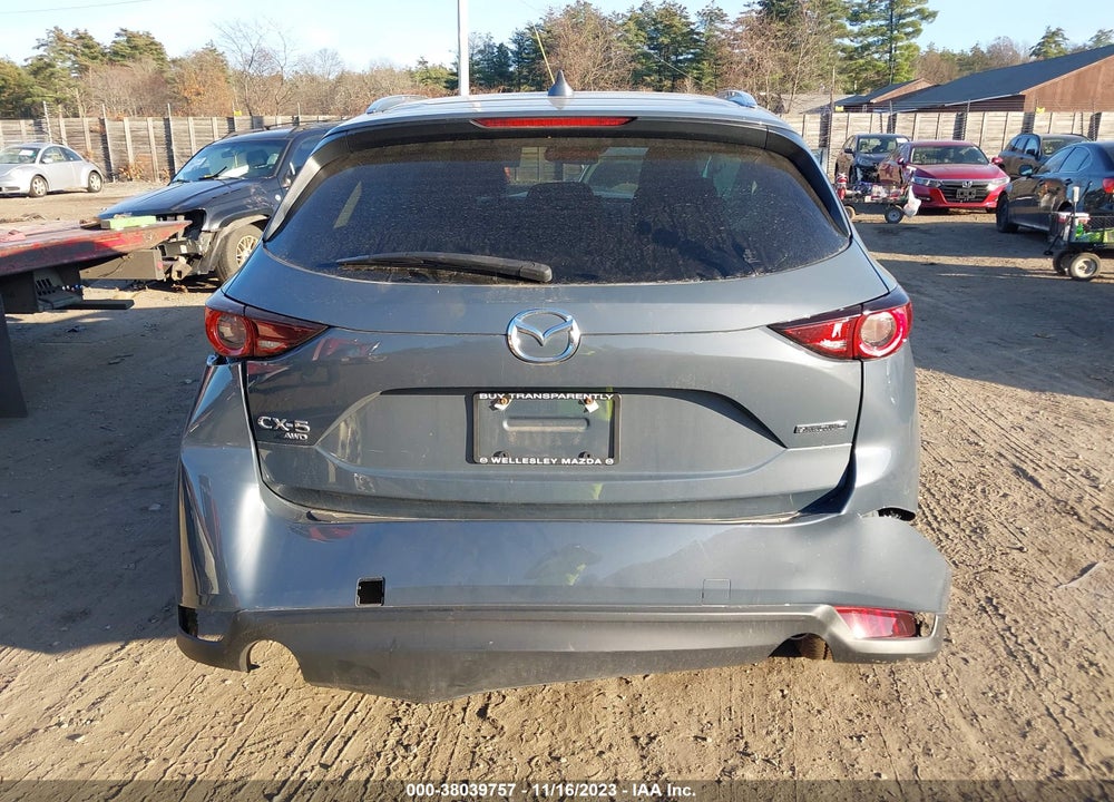 2021 MAZDA CX-5 CARBON EDITION VIN: JM3KFBCM1M0353748