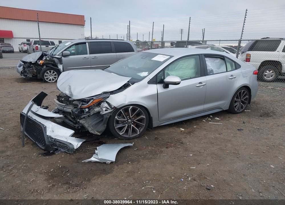 2020 TOYOTA COROLLA SE VIN: JTDS4RCE7LJ025971