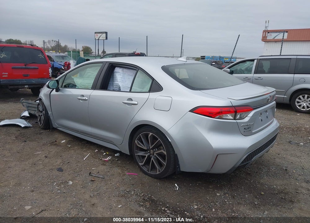 2020 TOYOTA COROLLA SE VIN: JTDS4RCE7LJ025971