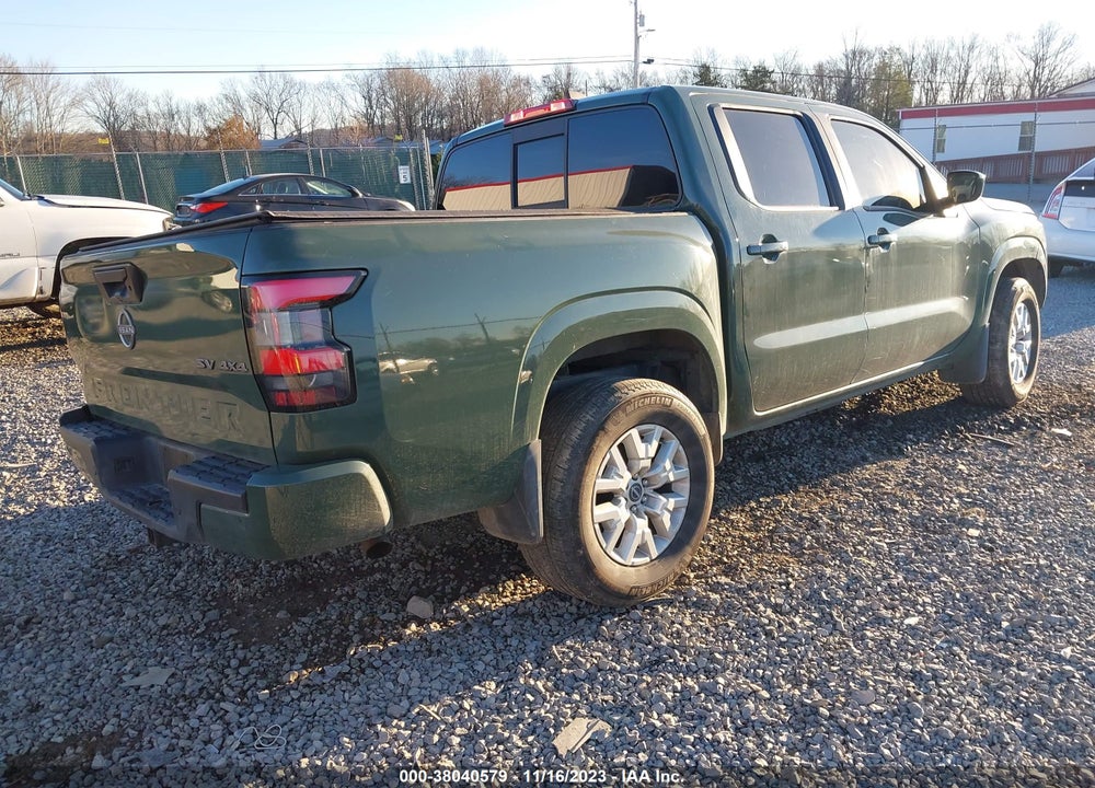 2022 NISSAN FRONTIER SV 4X4 VIN: 1N6ED1EKXNN613406