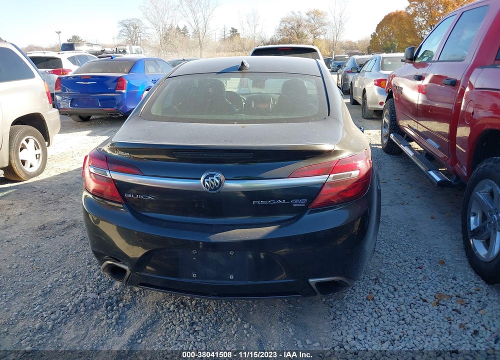 2015 BUICK REGAL GS VIN: 2G4GT5GX0F9162887