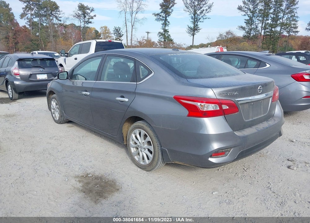 2019 NISSAN SENTRA SV VIN: 3N1AB7AP7KL618539