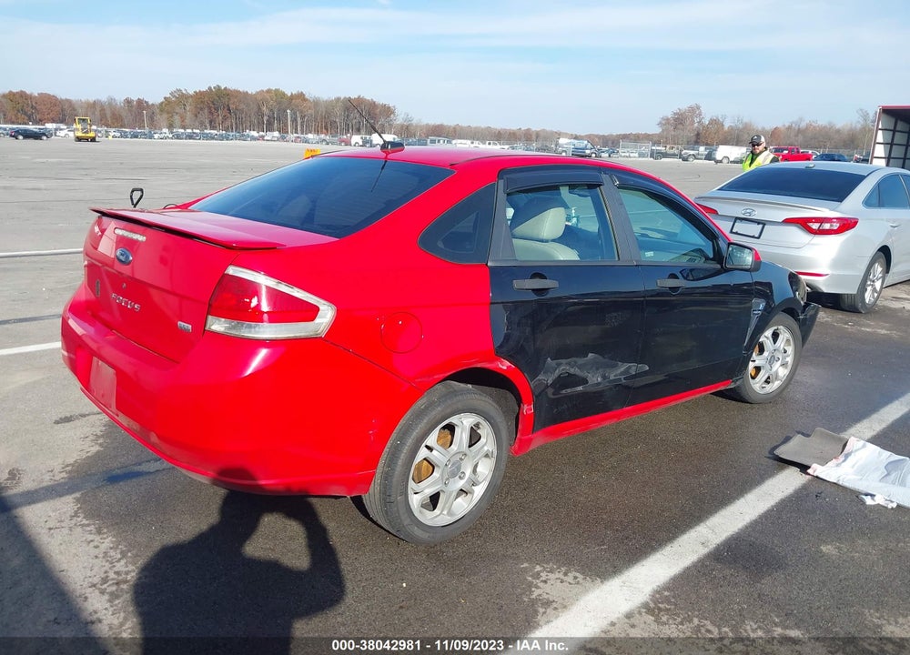 2008 FORD FOCUS SE/SES VIN: 1FAHP35N58W251020