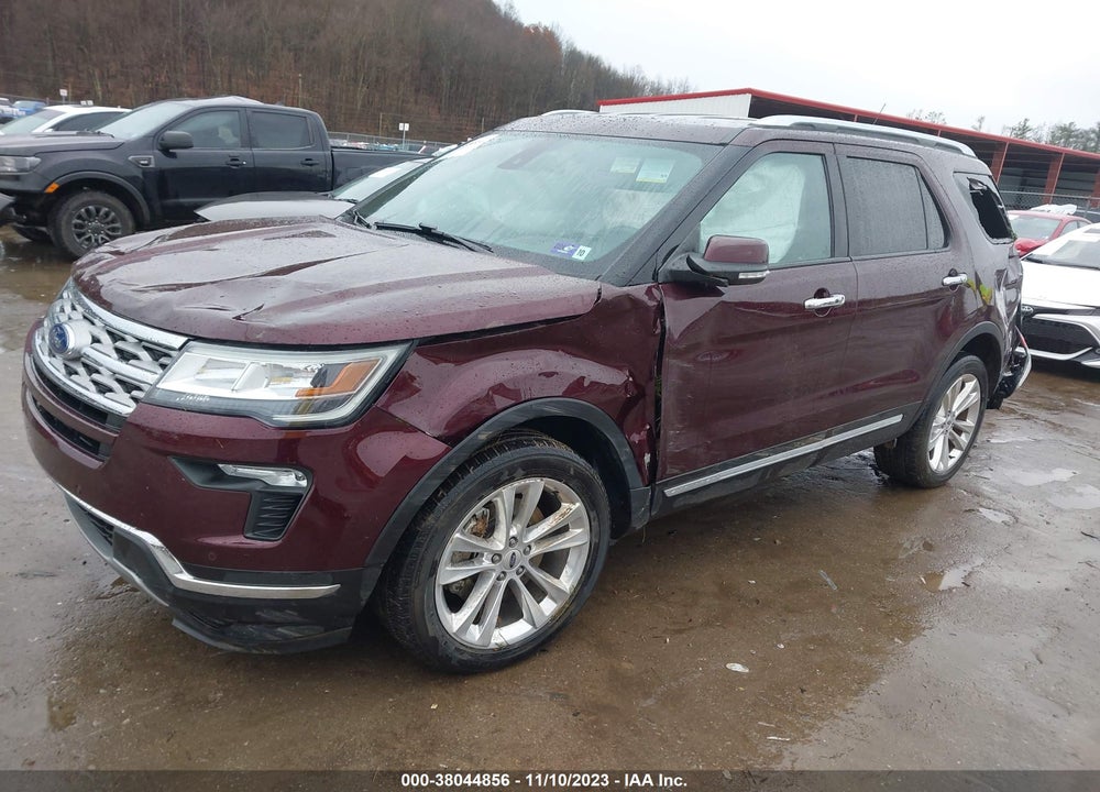 2019 FORD EXPLORER LIMITED VIN: 1FM5K8F86KGB36666
