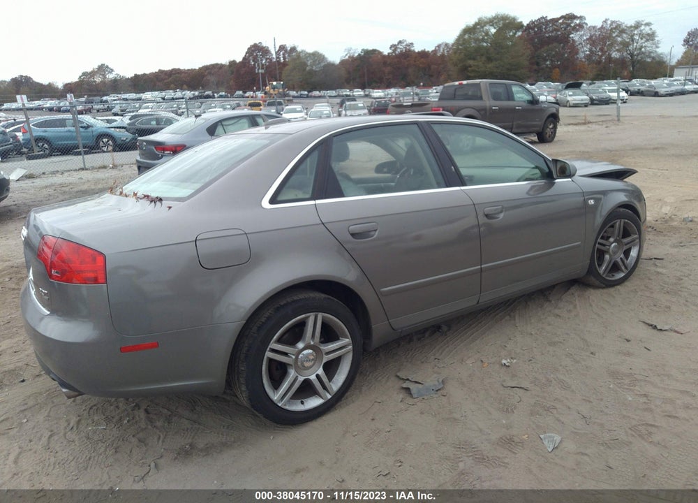 2006 AUDI A4 2.0T VIN: WAUDF78E86A027746