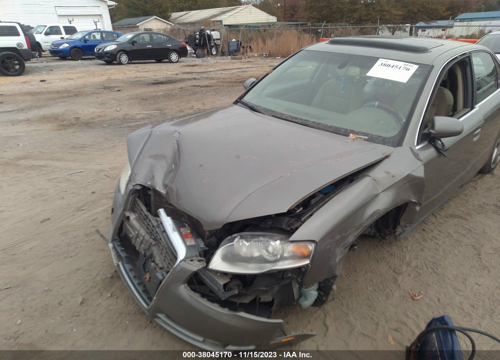 2006 AUDI A4 2.0T VIN: WAUDF78E86A027746