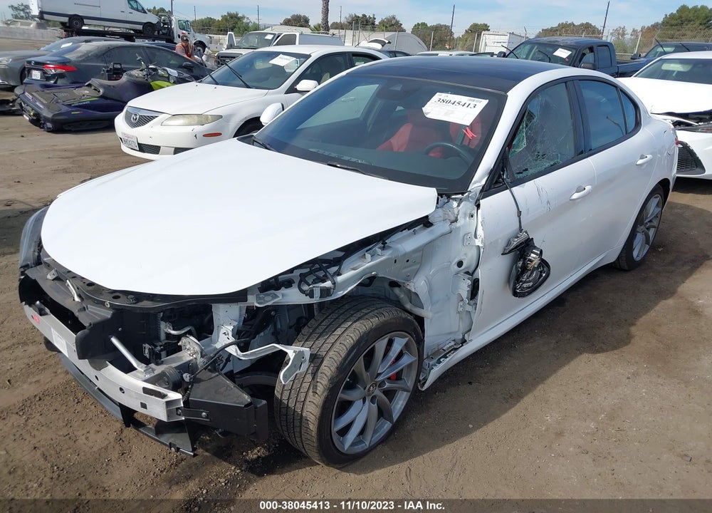 2022 ALFA ROMEO GIULIA SPRINT RWD VIN: ZARFAMAN1N7652798