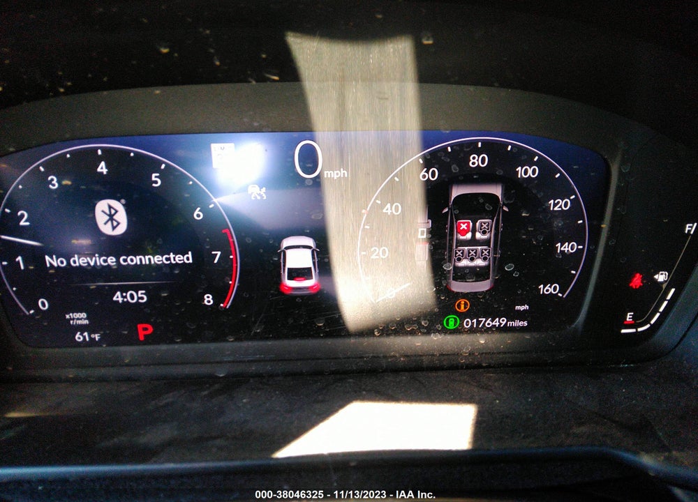 2023 HONDA ACCORD VIN: 1HGCY1F21PA009557