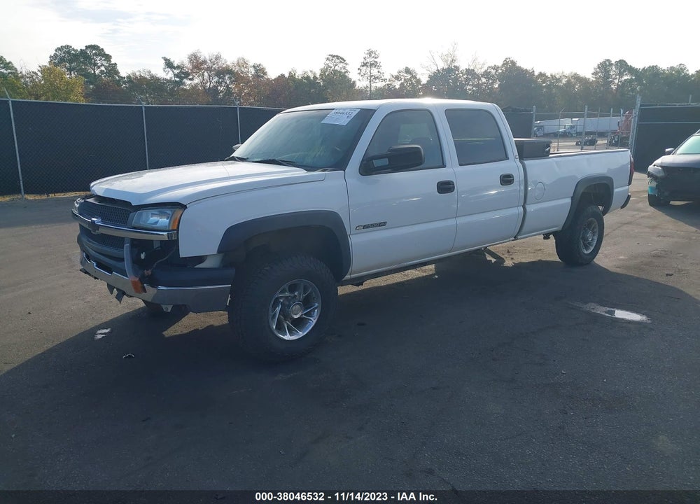 2004 CHEVROLET SILVERADO 2500HD WORK TRUCK VIN: 1GCHC23U14F249110