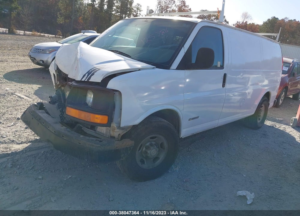 2006 CHEVROLET EXPRESS WORK VAN VIN: 1GCGG25V061125786